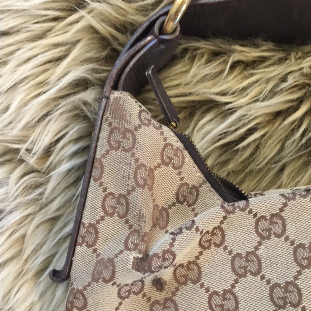 💯 Auth Gucci horsebit hand bag - Picture 4 of 8